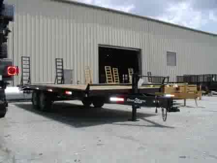 deck wheel trailer pintle fifth gooseneck trailers deckover hitch 10k 5th ramps dove tail equipment fold trailershowroom