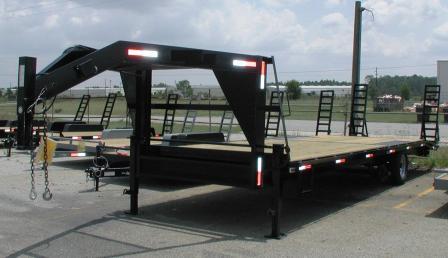 Fifth Wheel Deck Over Equipment Trailers