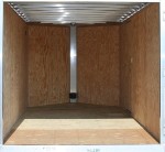 6X12 Single Axle Aluminum Enclosed Cargo Trailer