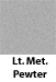 Small Light Metallic Pewter Trailer Color Swatch
