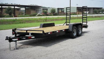 Ball Hitch Equipment Trailer - Compact and Durable