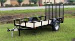 Single Axle Utility Trailers