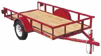 Single Axle Utility Trailers