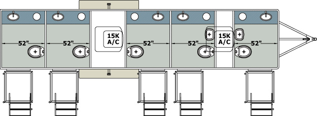 Century V Restroom Trailer